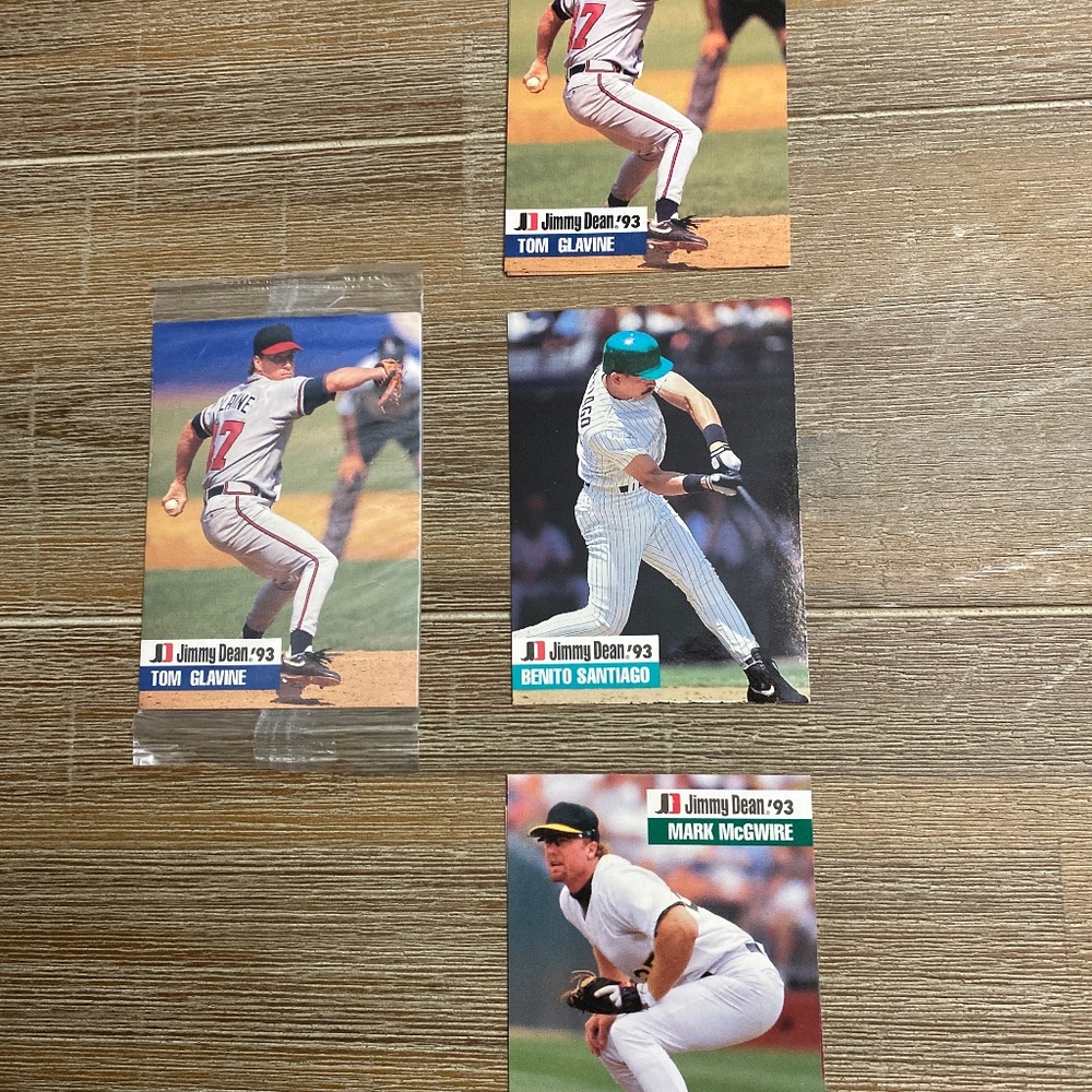 Original unopened Package of 3 baseball cards